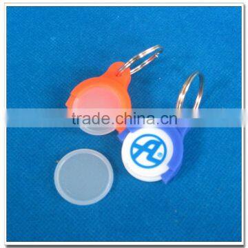 Hot sell shopping coin holder keychain