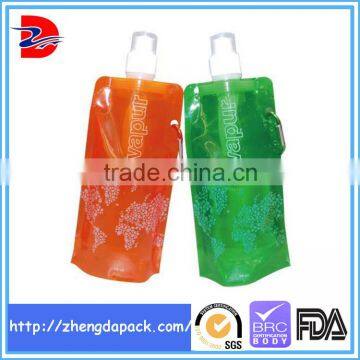 color printing bag packaging with spout water or gel