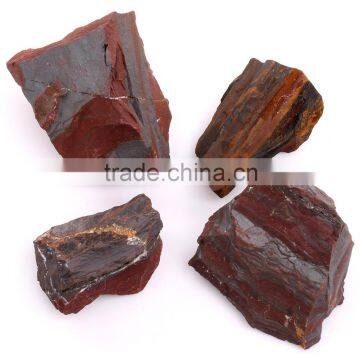 Semi-precious Raw Tumbled stone, red tiger eye rough stone, wholesale STONES For Gifts