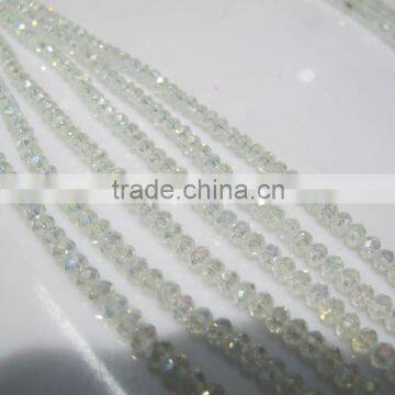 4mm Sales of color glass flat bead BZ011