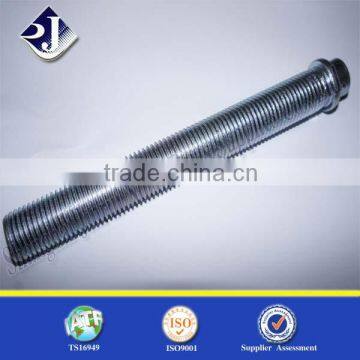 normal steel parallel pins without hole blue zinc plated