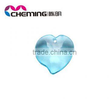 mix color wholesale sale china faceted plastic heart shape beads bulk