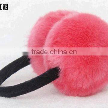 Faux Rabbit Fur Ear Muffs, Women's Winter Earmuffs