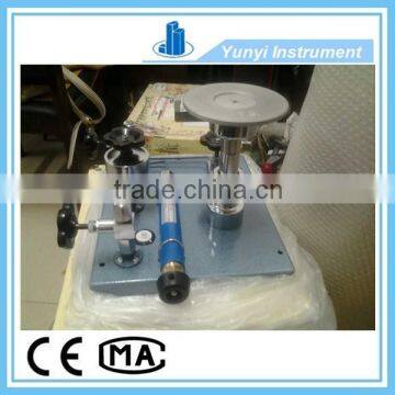 Pneumatic Deadweight Testers Calibration Equipment