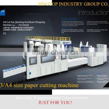 A3/A4 size photocopy sheeter/Paper cutting machine/paper roll to sheet