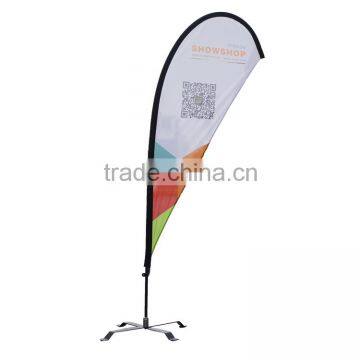 Outdoor Advertising feather Beach Flags