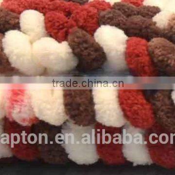 100% Microfibre Loop Pile Space Dyed Yarn With Anti-slipping TPR Baking Chenille Rugs photo-2