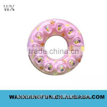 Round Inflatable PVC Baby Swimming Float Donut Ring photo-3