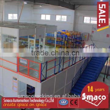 DONGGUAN 13-YEAR-EXPERIENCE design mezzanine floor shelf rack