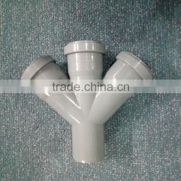 plastic injection pipe fitting mould, plastic water tube mould