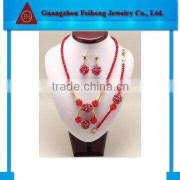 Wholesale Fashion Jewellery arab wedding jewelry set