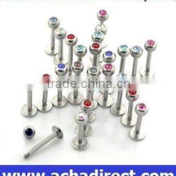 Stainless Steel labrets body jewelry in Bulk