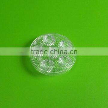 plastic PC/PMMA lens for led