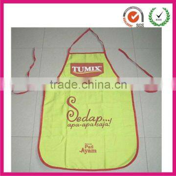 Yellow walmart working apron set with custom logo