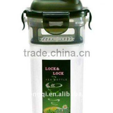 500ml Square Plastic Cup with High Lid