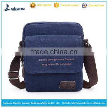 wholesale Canvas messenger bag factory price sale for teens messenger bag