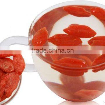 Ningxia Good quality 220 Grains/50G Dried Goji berries Ningxia Goji berry dried fruit Red Goji berry nutrition Gojihome