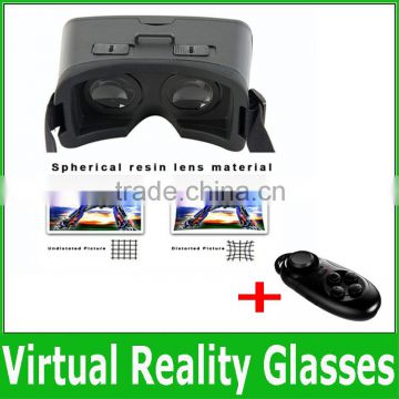 3D glasses google cardboard Vr Virtual Reality glasses oculus rift + Bluetooth Gamepad for 4-5.5inch smart phone