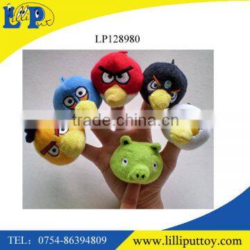 2016 Hot Sale Funny Plush Stuffed Animal Finger Toys for Kids 12pcs/bag photo-3