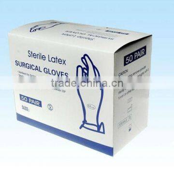 disposable sterile hot sell latex hand gloves