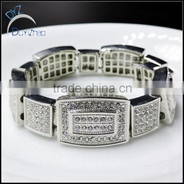 china factory latest hip hop bracelets fashion designs