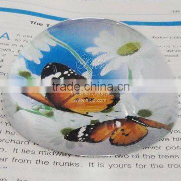 Pujiang Xyer Precious Crystal glass Dome Paperweight shap-14