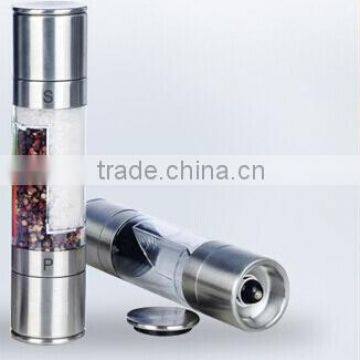 Mills FDA Metal Salt and Pepper Grinder 2 in 1 Small photo-2