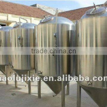 larger Hotel beer equipment with conical fermentors