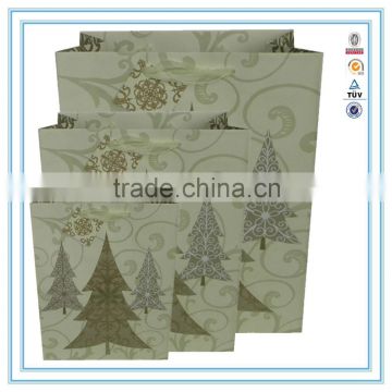 custom Printing Paper Bag,Christmas Paper Bag,Christmas Tree Paper Bag