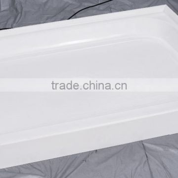 cUPC three alcove tile flange base,three tile flange,thin shower tray