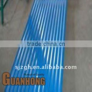 Colored circular corrugated galvanized steel sheet