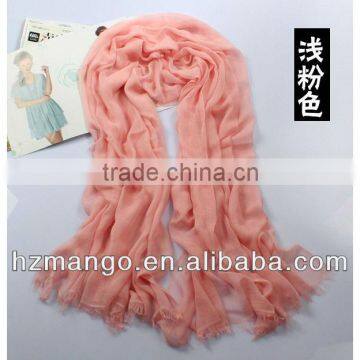 Fashion Pain color infinity Silk Modal scarf charms