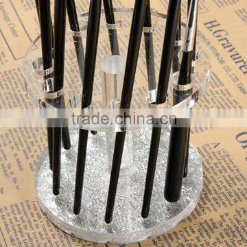 Think PMMA Clear Cosmetic Acrylic Pen Display Stand photo-2