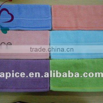 travel home textile 100%cotton fiber hand towel