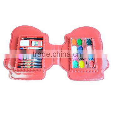 mini crayon stationery set for kids