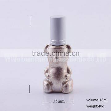 13ml Bear Style Colored Empty Refillable Perfume Spray Glass Bottle ,Atomizer Bottles