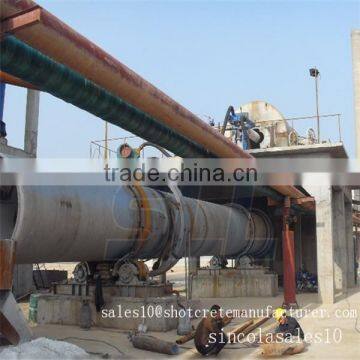 More wear-resistant and longer life dryer machine for drying sand