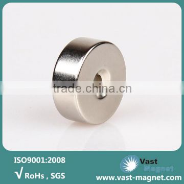 Sintered neodymium countersunk hole ndfeb magnet