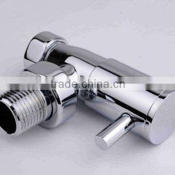 Top quality angle Radiator valve with chrome plate