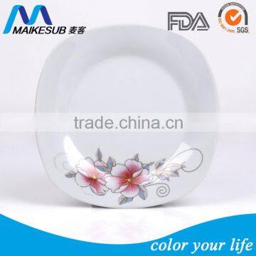 8'' Sublimation Porcelain Plate, Rim Plate for Party