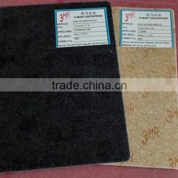 Non woven stitch-down process Insole