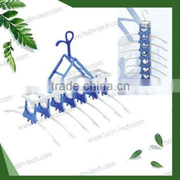 Hot sale! Novel Scalable plastic hanger in 7 ranks