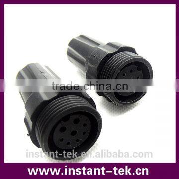 INST M22 waterproof male and female 10pin electric connector