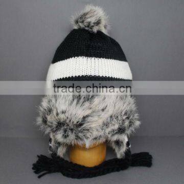 CUSTOM FUR SNOW SKI WINTER HAT