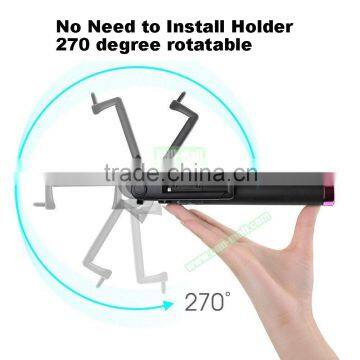 New Arrival Private Label Selfie Stick Blutooth Monopod, Selfie Stick With Bluetooth Shutter Button photo-4