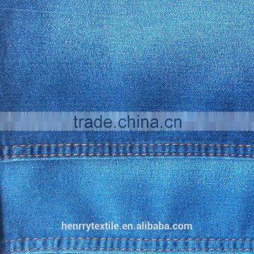 Benzo Blue 80% Cotton 18% Polyester 2% Spandex Elastic Twill Denim Fabric Quality Choice photo-3