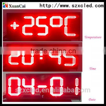 XUANCAI LED Temperature Indicator, digital thermoscope, LED temperature sign, temperature led display