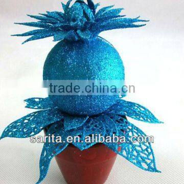 wholesale gitter artificial mini bonsai for decoration