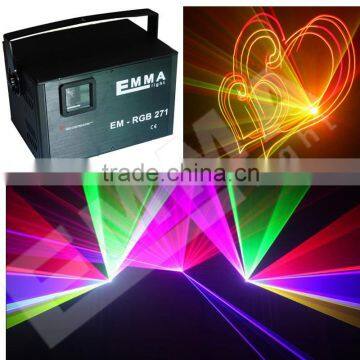 5000mw RGB Full Color Animation with SD+ 3D Logo, Text Laser Projector, Disco Lights Show