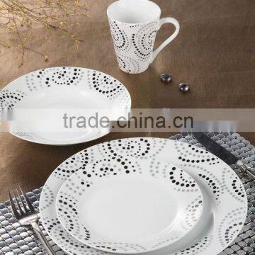 Good quality dinner set ceramic made in china